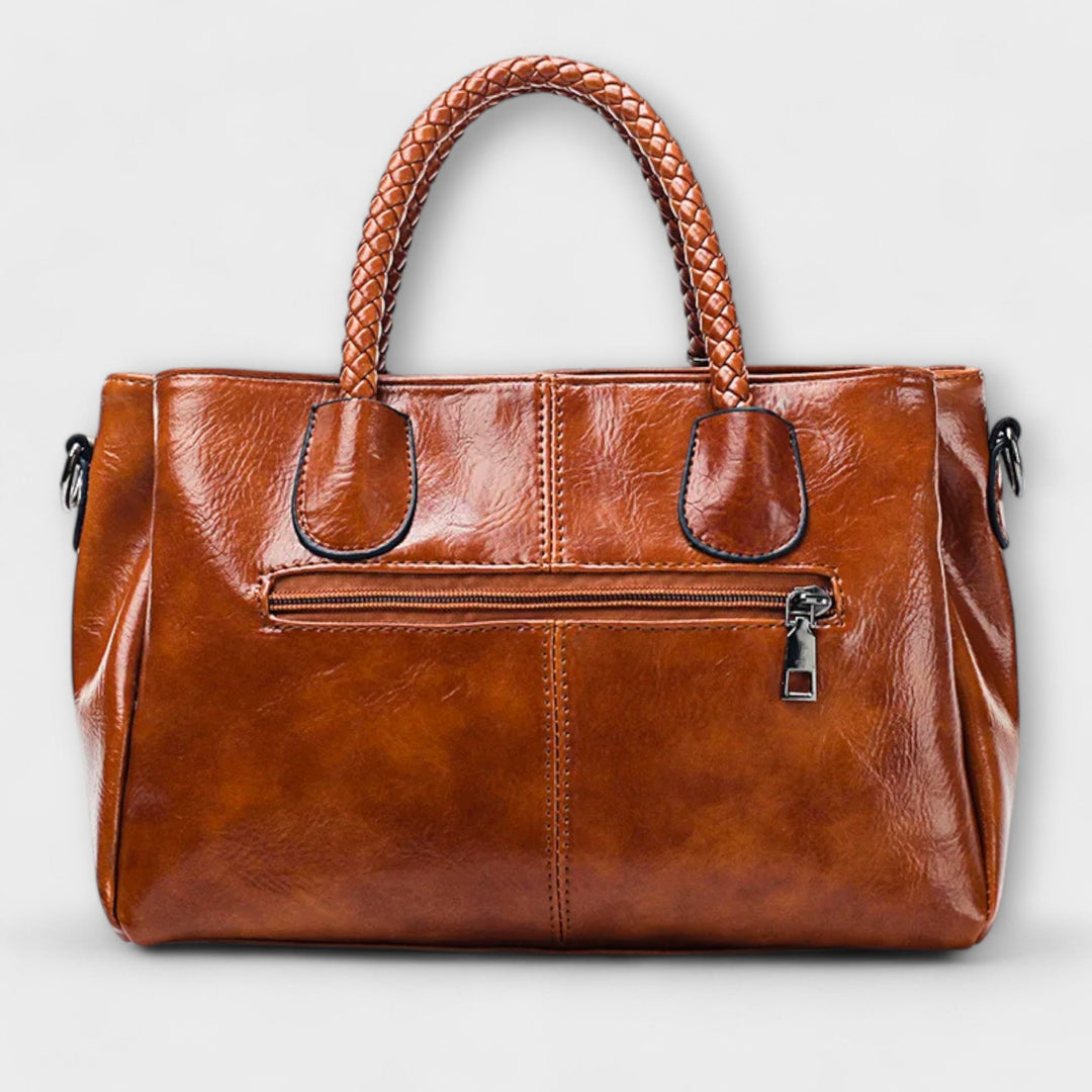 Flair. - Elegant Læder Duffelbag